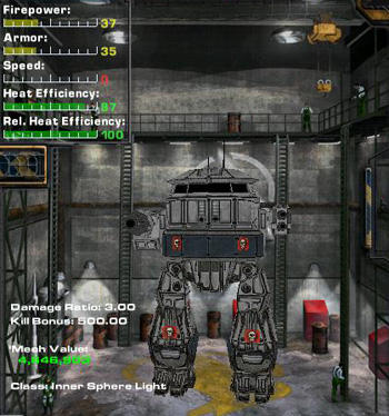 MechWarrior 4: Mercenaries - Light 'Mechs